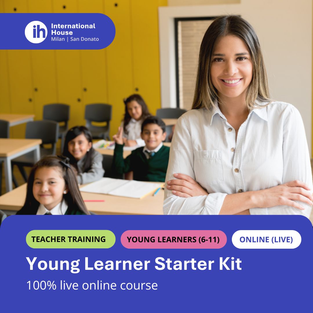 Young Learners Starter Kit live online teacher training for teaching English to children aged 6–11